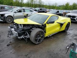 Salvage cars for sale at Marlboro, NY auction: 2024 Chevrolet Corvette Z06 3LZ