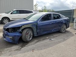 Salvage cars for sale at Duryea, PA auction: 2019 KIA Optima SXL