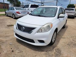 Salvage cars for sale from Copart New Orleans, LA: 2013 Nissan Versa S