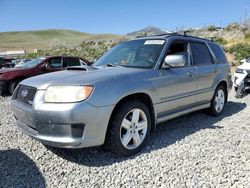 Salvage cars for sale from Copart Reno, NV: 2007 Subaru Forester 2.5XT Limited