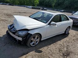 Salvage cars for sale at Marlboro, NY auction: 2011 Mercedes-Benz C 300 4matic