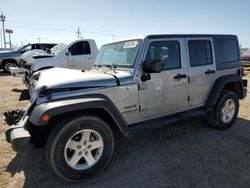 Salvage cars for sale from Copart Greenwood, NE: 2016 Jeep Wrangler Unlimited Sport