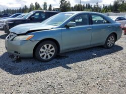 Salvage cars for sale from Copart Graham, WA: 2008 Toyota Camry LE