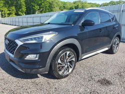 Salvage cars for sale from Copart Assonet, MA: 2019 Hyundai Tucson Limited