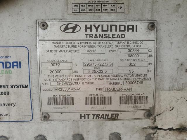 2013 Hyundai Reefer