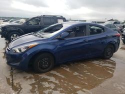 Salvage cars for sale at Grand Prairie, TX auction: 2016 Hyundai Elantra SE