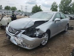 Salvage cars for sale from Copart Elgin, IL: 2011 Lexus ES 350