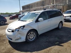 Salvage cars for sale at auction: 2009 Toyota Sienna XLE