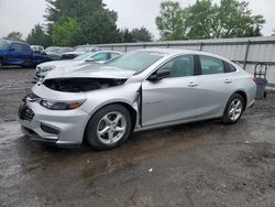 Salvage cars for sale at Finksburg, MD auction: 2018 Chevrolet Malibu LS