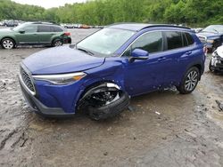 Salvage cars for sale from Copart Marlboro, NY: 2024 Toyota Corolla Cross XLE