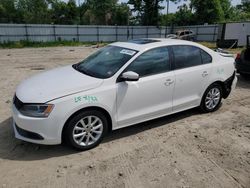Salvage cars for sale from Copart Hampton, VA: 2012 Volkswagen Jetta SE