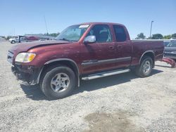 Salvage cars for sale from Copart Sacramento, CA: 2003 Toyota Tundra Access Cab SR5