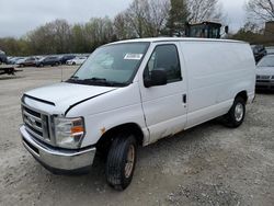 Salvage trucks for sale at North Billerica, MA auction: 2013 Ford Econoline E250 Van