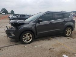 Salvage cars for sale from Copart Longview, TX: 2018 Ford Escape SEL