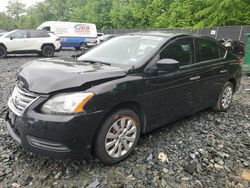 Salvage cars for sale from Copart Waldorf, MD: 2015 Nissan Sentra S