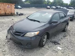 Vehiculos salvage en venta de Copart Madisonville, TN: 2011 Toyota Corolla Base