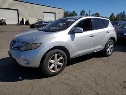 Salvage cars for sale at Woodburn, OR auction: 2009 Nissan Murano S