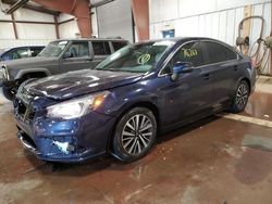 Salvage cars for sale from Copart Lansing, MI: 2018 Subaru Legacy 2.5I Premium