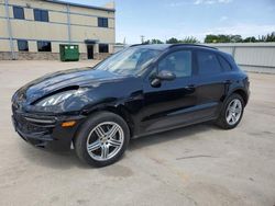 Salvage cars for sale at Wilmer, TX auction: 2016 Porsche Macan S