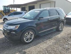 Ford Explorer xlt salvage cars for sale: 2018 Ford Explorer XLT