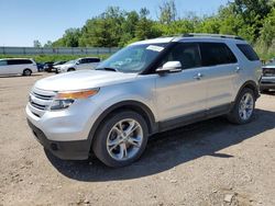 Ford Explorer Limited salvage cars for sale: 2015 Ford Explorer Limited