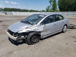 Salvage cars for sale at Dunn, NC auction: 2010 Honda Civic LX
