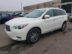 Salvage cars for sale from Copart Fredericksburg, VA: 2015 Infiniti QX60