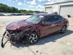 Salvage cars for sale at Gaston, SC auction: 2017 Honda Accord LX