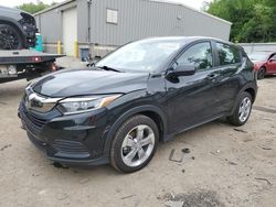 Salvage cars for sale at West Mifflin, PA auction: 2021 Honda HR-V LX