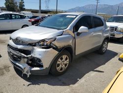 Salvage cars for sale from Copart Rancho Cucamonga, CA: 2017 Chevrolet Trax LS