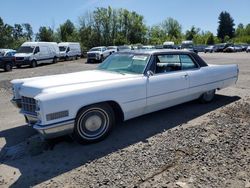 Salvage cars for sale at Portland, OR auction: 1966 Cadillac Coupe Devi