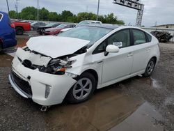 Salvage cars for sale from Copart Columbus, OH: 2014 Toyota Prius