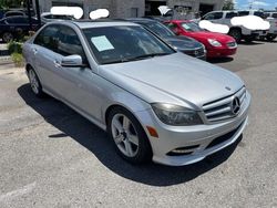 Salvage cars for sale at Lebanon, TN auction: 2011 Mercedes-Benz C 300 4matic