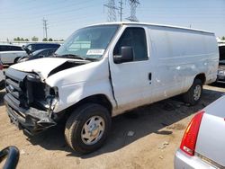 Salvage cars for sale from Copart Elgin, IL: 2011 Ford Econoline E350 Super Duty Van