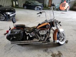Salvage motorcycles for sale at Windsor, NJ auction: 2008 Harley-Davidson Flstc 105TH Anniversary Edition