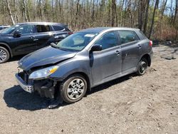 Salvage cars for sale from Copart Ontario Auction, ON: 2010 Toyota Corolla Matrix