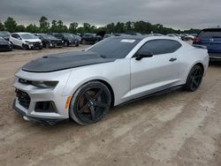 Salvage cars for sale at Houston, TX auction: 2018 Chevrolet Camaro SS