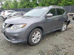 Salvage cars for sale at Waldorf, MD auction: 2014 Nissan Rogue S