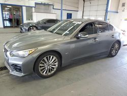 Salvage cars for sale from Copart Pasco, WA: 2018 Infiniti Q50 Luxe