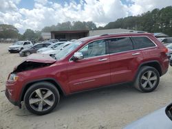 SUV salvage a la venta en subasta: 2014 Jeep Grand Cherokee Limited