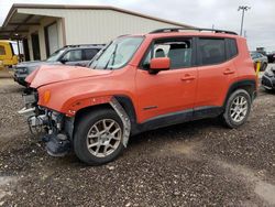 Salvage cars for sale from Copart Temple, TX: 2020 Jeep Renegade Latitude