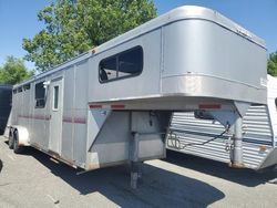 Salvage trucks for sale at Cahokia Heights, IL auction: 2001 DV Utility Trailer