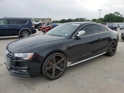 Salvage cars for sale at Wilmer, TX auction: 2013 Audi S5 Prestige