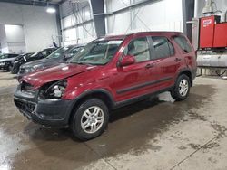 Salvage cars for sale from Copart Ham Lake, MN: 2004 Honda CR-V EX