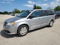 Salvage cars for sale from Copart Franklin, WI: 2015 Dodge Grand Caravan SE
