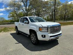 Salvage cars for sale at North Billerica, MA auction: 2018 GMC Canyon Denali