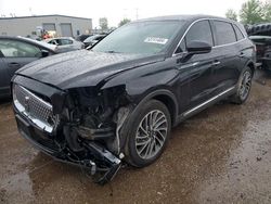 Salvage cars for sale at Elgin, IL auction: 2019 Lincoln Nautilus Reserve