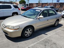 Salvage cars for sale from Copart Wilmington, CA: 2000 Honda Accord SE