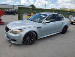 BMW salvage cars for sale: 2007 BMW M5