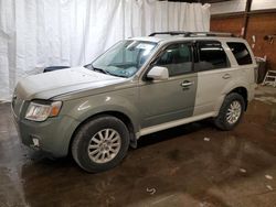 Salvage cars for sale at Ebensburg, PA auction: 2009 Mercury Mariner Premier